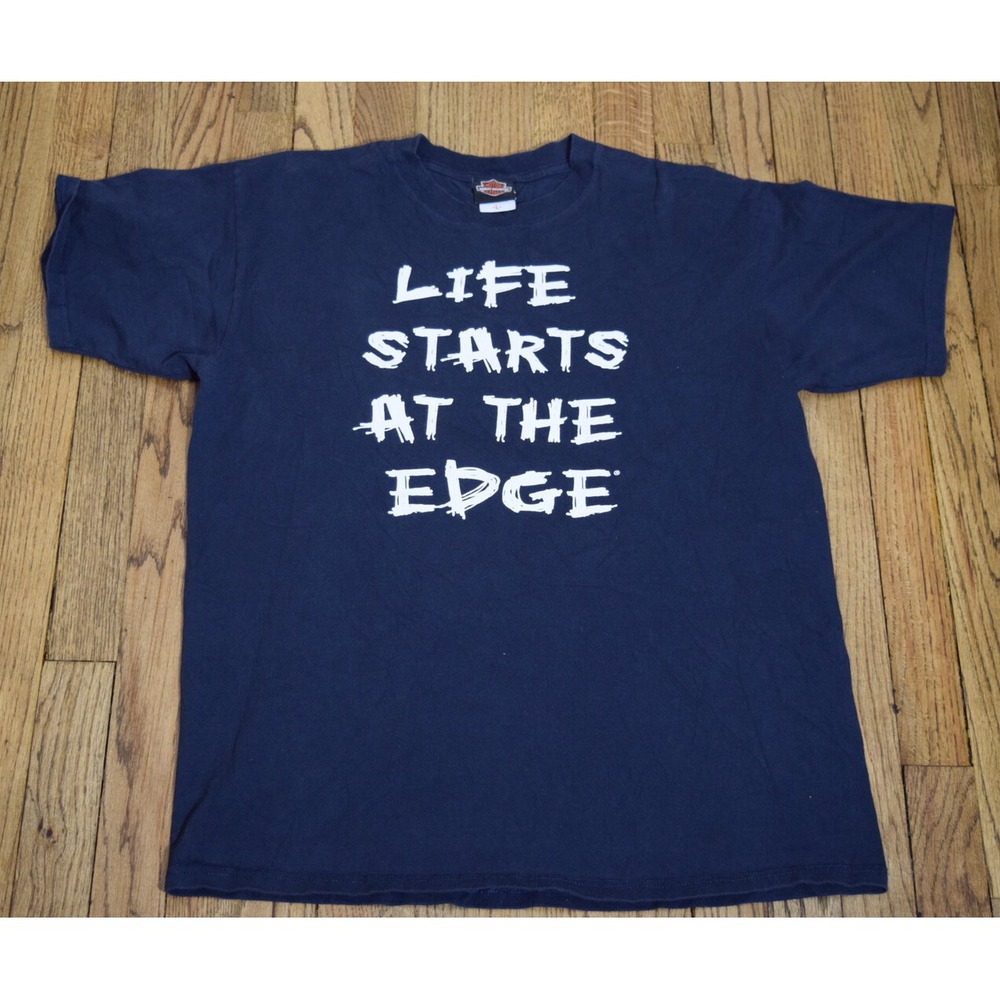 Men's Harley Davidson Riders Edge T-Shirt Size Large Pasadena Texas